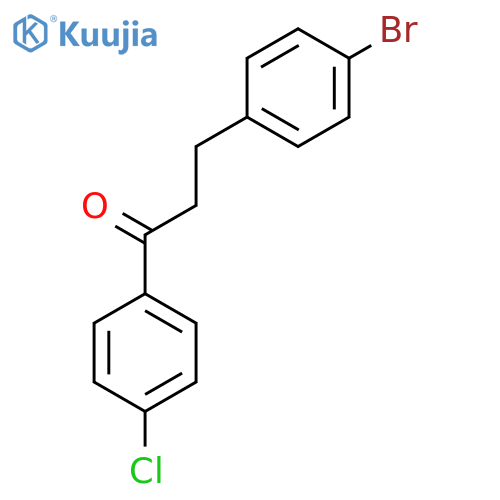3-(4-Bromophenyl)-4'-chloropropiophenone structure