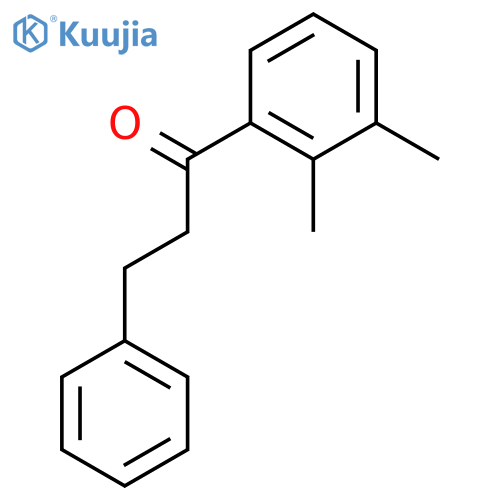 2',3'-Dimethyl-3-phenylpropiophenone structure