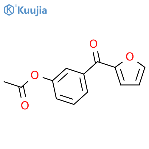 [3-(furan-2-carbonyl)phenyl] Acetate structure