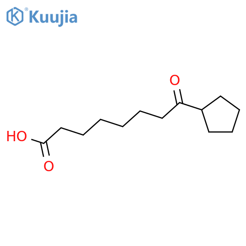 8-Cyclopentyl-8-oxooctanoic acid structure