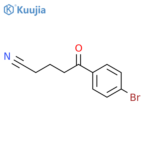 5-(4-Bromophenyl)-5-oxovaleronitrile structure