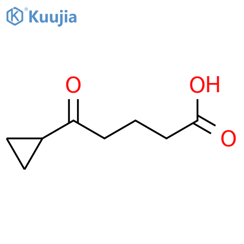 5-cyclopropyl-5-oxopentanoic acid structure