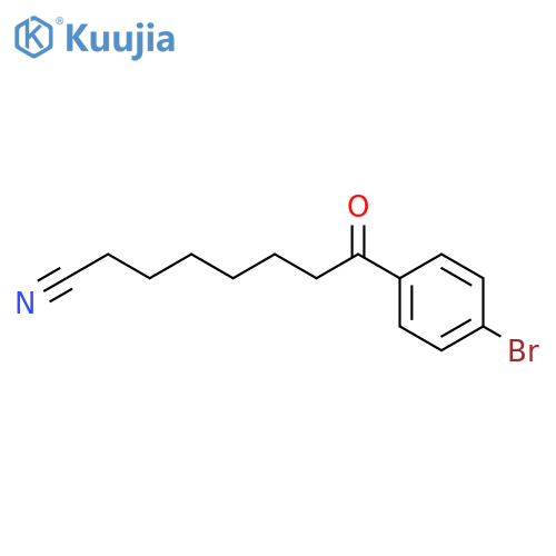 8-(4-Bromophenyl)-8-oxooctanenitrile structure