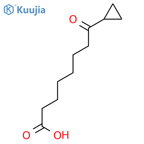 8-cyclopropyl-8-oxooctanoic Acid structure