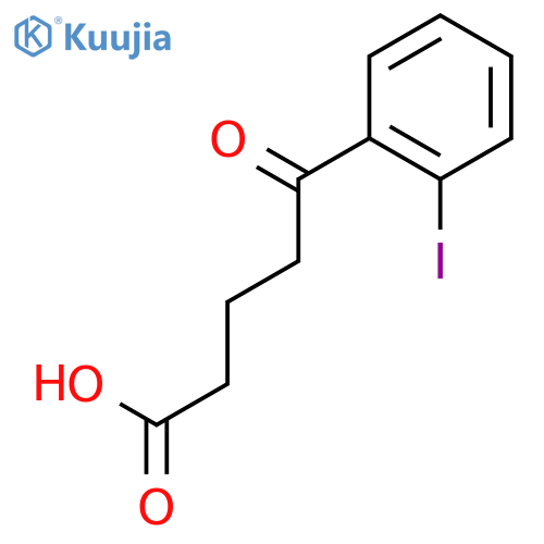 5-(2-Iodophenyl)-5-oxovaleric acid structure