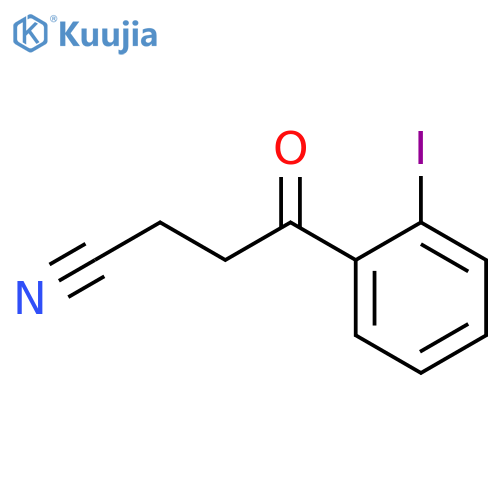 4-(2-Iodophenyl)-4-oxobutyronitrile structure