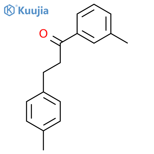 3'-Methyl-3-(4-methylphenyl)propiophenone structure