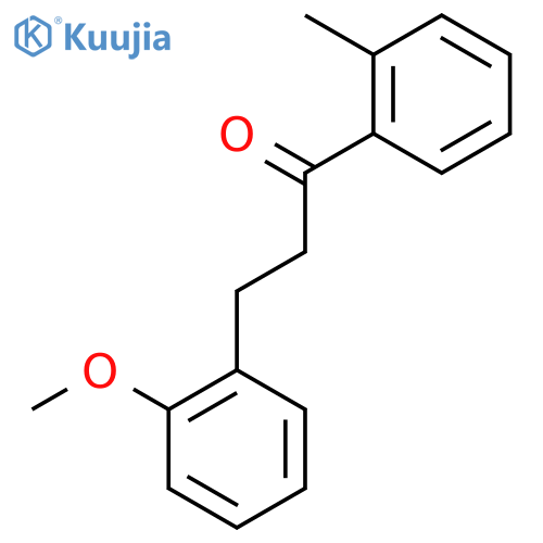 3-(2-Methoxyphenyl)-2'-methylpropiophenone structure