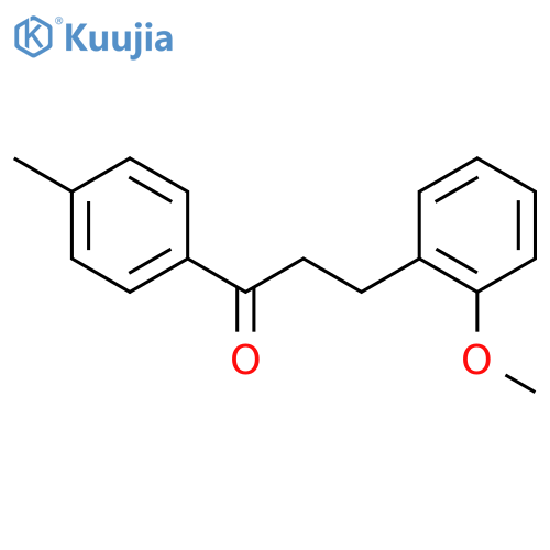 3-(2-Methoxyphenyl)-4'-methylpropiophenone structure
