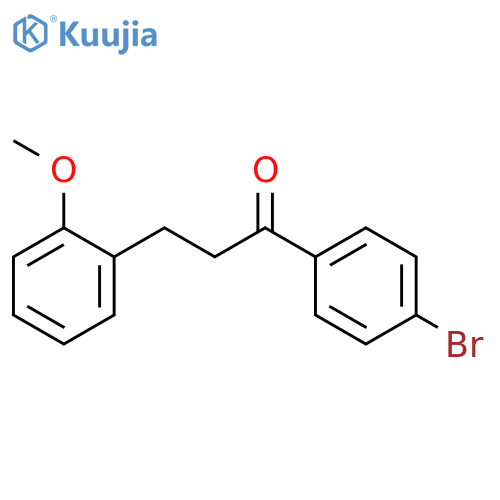 4'-Bromo-3-(2-methoxyphenyl)propiophenone structure