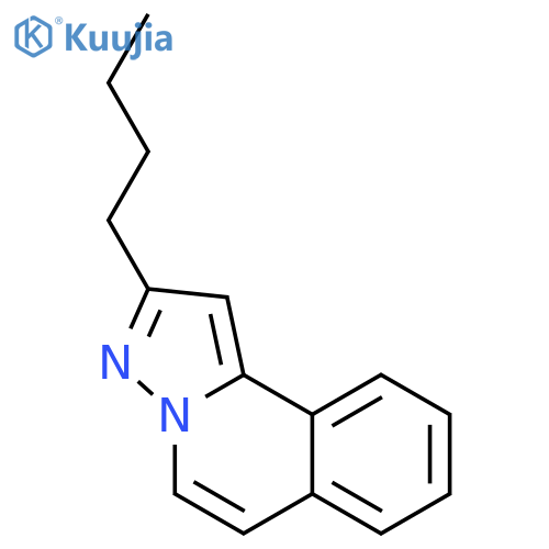 Pyrazolo[5,1-a]isoquinoline, 2-butyl- structure
