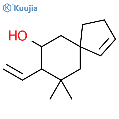 Spiro[4.5]dec-1-en-7-ol, 8-ethenyl-9,9-dimethyl- structure