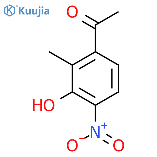 Ethanone, 1-(3-hydroxy-2-methyl-4-nitrophenyl)- structure