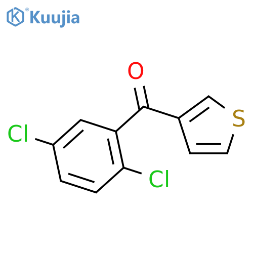 3-(2,5-Dichlorobenzoyl)thiophene structure