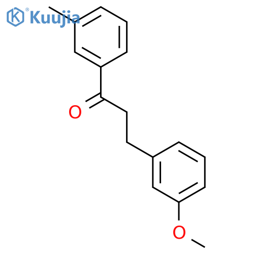 3-(3-Methoxyphenyl)-3'-methylpropiophenone structure