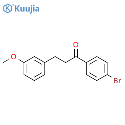 4'-Bromo-3-(3-methoxyphenyl)propiophenone structure