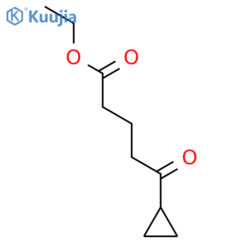 Ethyl 5-cyclopropyl-5-oxovalerate structure