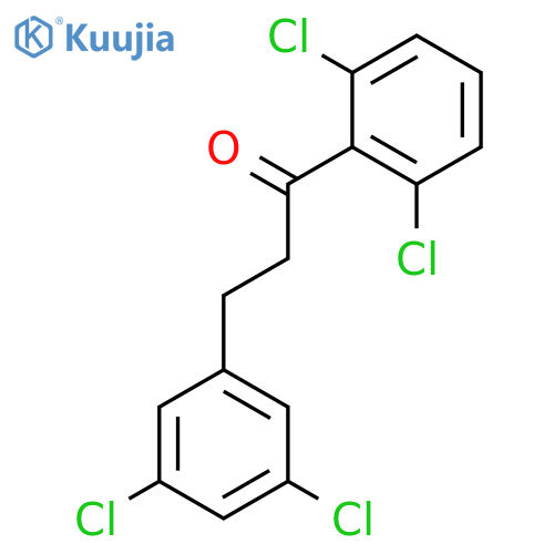 3-(3,5-Dichlorophenyl)-2',6'-dichloropropiophenone structure