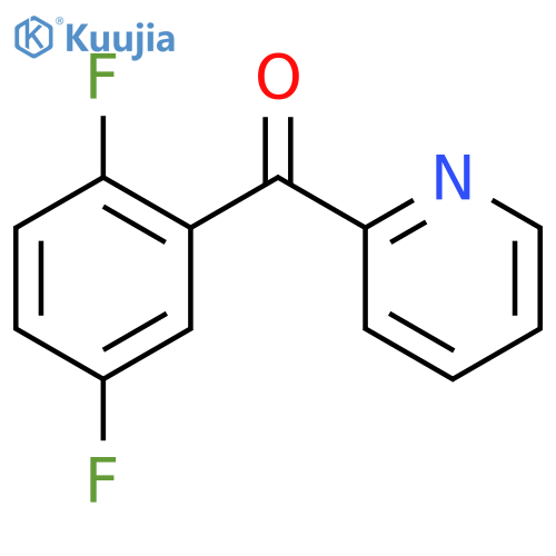 (2,5-difluorophenyl)-pyridin-2-ylmethanone structure