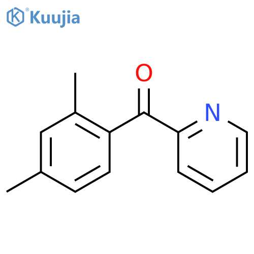 (2,4-dimethylphenyl)(pyridin-2-yl)methanone structure