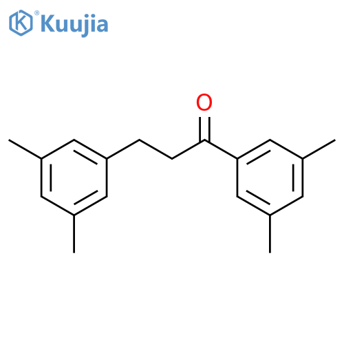 3',5'-Dimethyl-3-(3,5-dimethylphenyl)propiophenone structure