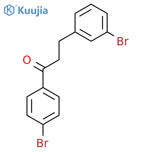 4'-Bromo-3-(3-bromophenyl)propiophenone structure