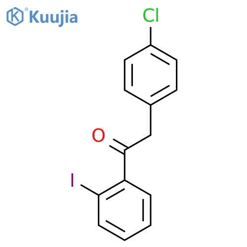 2-(4-Chlorophenyl)-2'-iodoacetophenone structure
