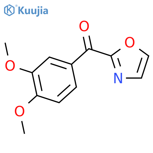 (3,4-dimethoxyphenyl)-oxazol-2-yl-methanone structure