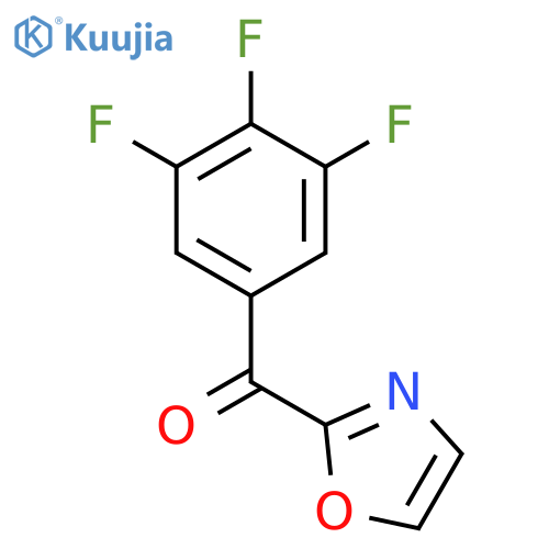 oxazol-2-yl-(3,4,5-trifluorophenyl)methanone structure
