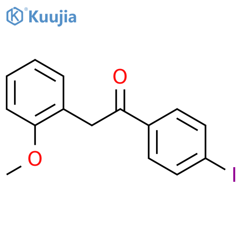 4'-IODO-2-(2-METHOXYPHENYL)ACETOPHENONE structure