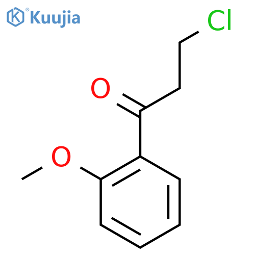 3-Chloro-2'-methoxypropiophenone structure