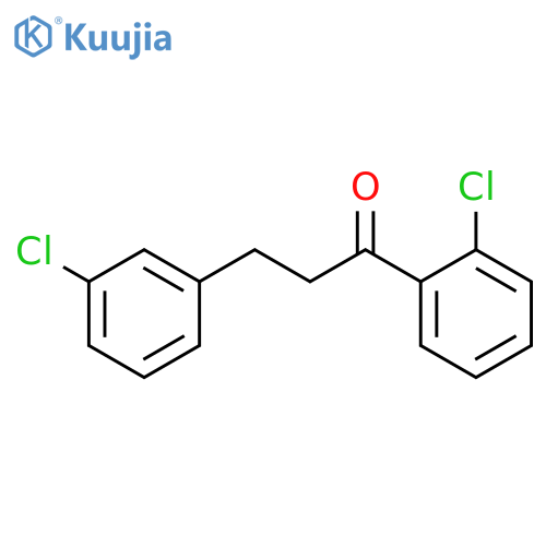 2'-Chloro-3-(3-chlorophenyl)propiophenone structure
