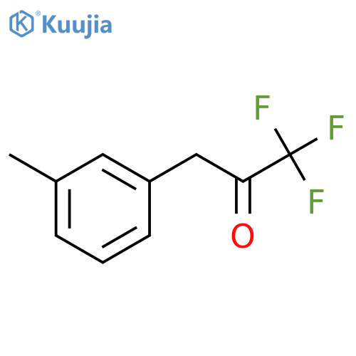 1,1,1-trifluoro-3-(3-methylphenyl)propan-2-one structure