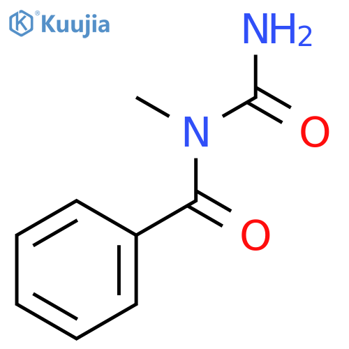 Benzamide, N-(aminocarbonyl)-N-methyl- structure