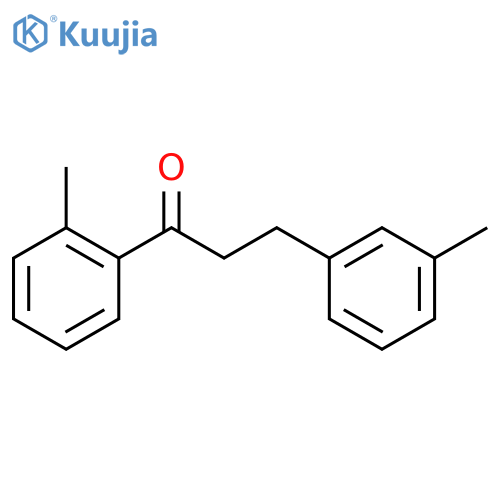2'-Methyl-3-(3-methylphenyl)propiophenone structure