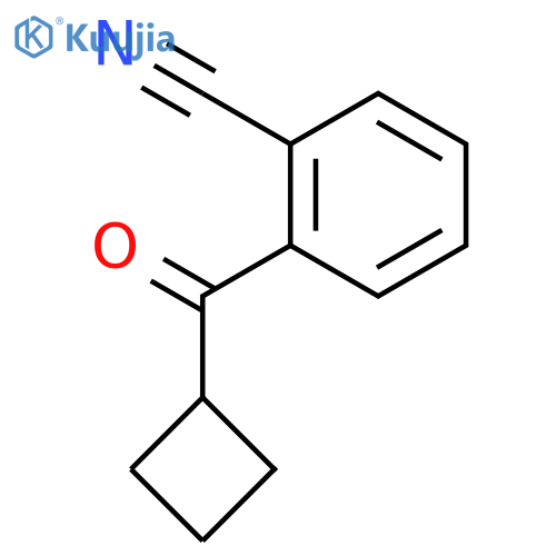 2-Cyanophenyl cyclobutyl ketone structure