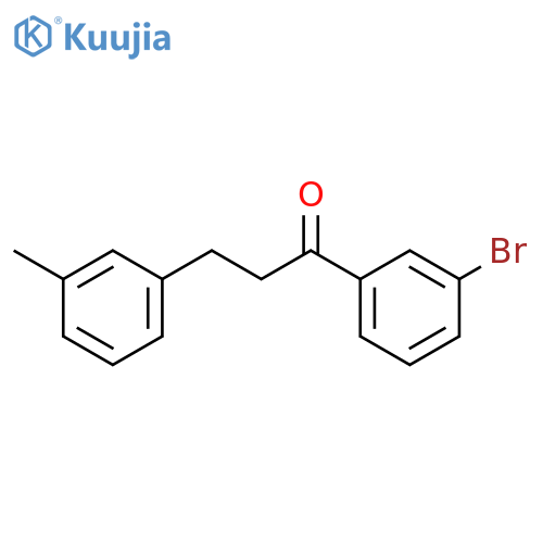 3'-Bromo-3-(3-methylphenyl)propiophenone structure