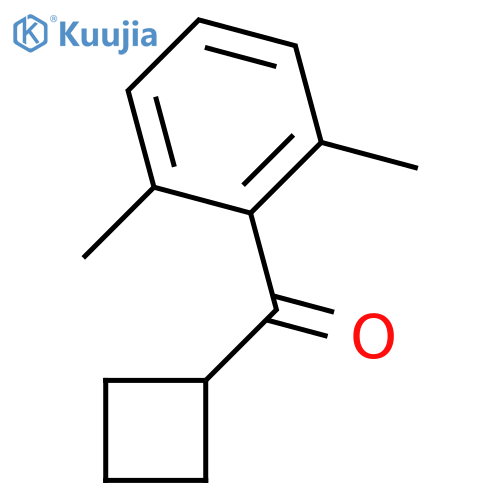 CYCLOBUTYL 2,6-DIMETHYLPHENYL KETONE structure