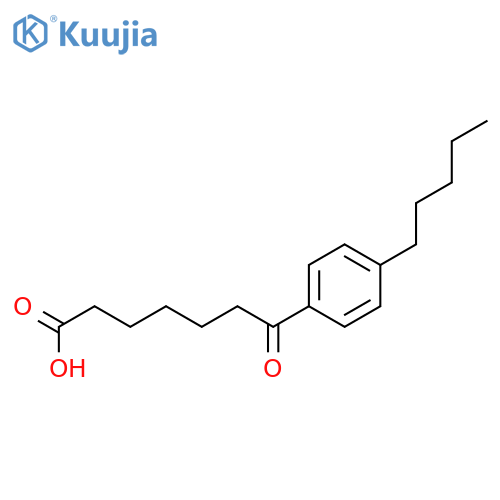 7-Oxo-7-(4-n-pentylphenyl)heptanoic acid structure