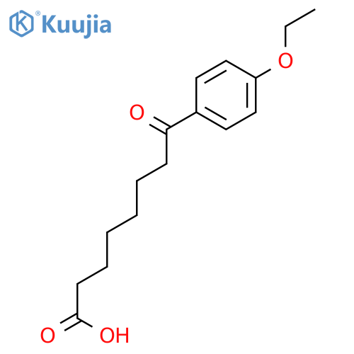 8-(4-ethoxyphenyl)-8-oxooctanoic Acid structure