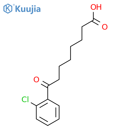 8-(2-CHLOROPHENYL)-8-OXOOCTANOIC ACID structure