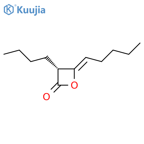 (r,z)-3-Butyl-4-pentylideneoxetan-2-one structure