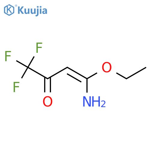 4-amino-4-ethoxy-1,1,1-trifluorobut-3-en-2-one structure