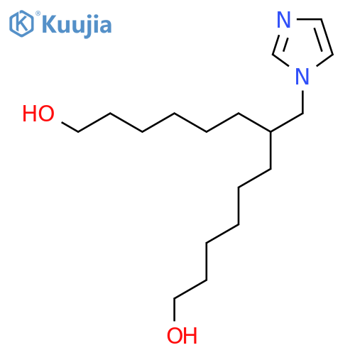 1,13-Tridecanediol, 7-(1H-imidazol-1-ylmethyl)- structure