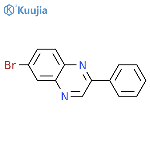 Quinoxaline, 6-bromo-2-phenyl- structure