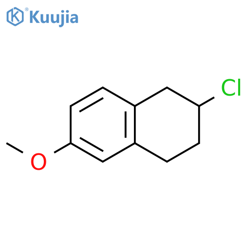 2-CHLORO-6-METHOXY-1,2,3,4-TETRAHYDRONAPHTHALENE structure