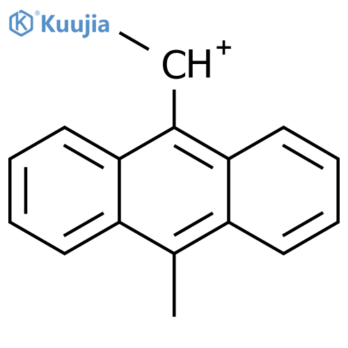 Ethylium, 1-(10-methyl-9-anthracenyl)- structure