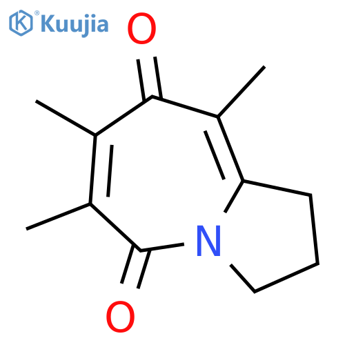 1H-Pyrrolo[1,2-a]azepine-5,8-dione, 2,3-dihydro-6,7,9-trimethyl- structure