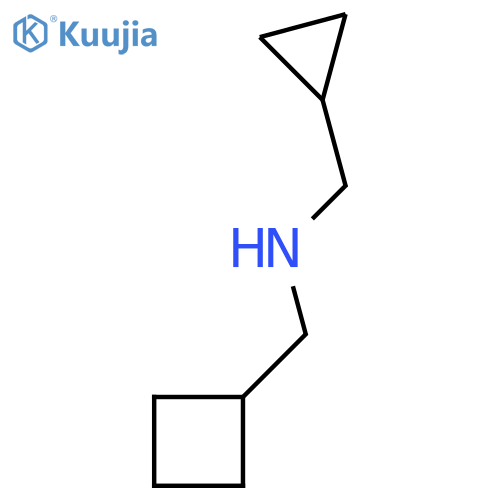 (cyclobutylmethyl)(cyclopropylmethyl)amine structure
