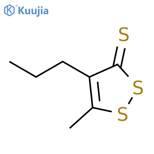 3H-1,2-DITHIOLE-3-THIONE, 5-METHYL-4-PROPYL- structure
